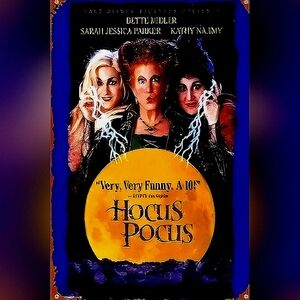 Hocus Pocus Aluminum Decorative Sign